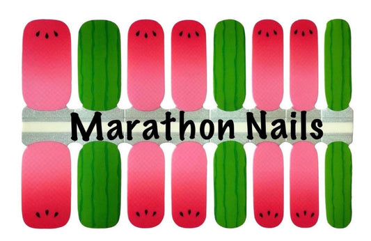 Once In a Melon Nail Wraps
