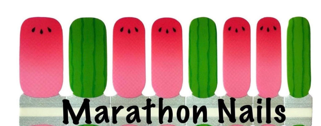 Once In a Melon Nail Wraps