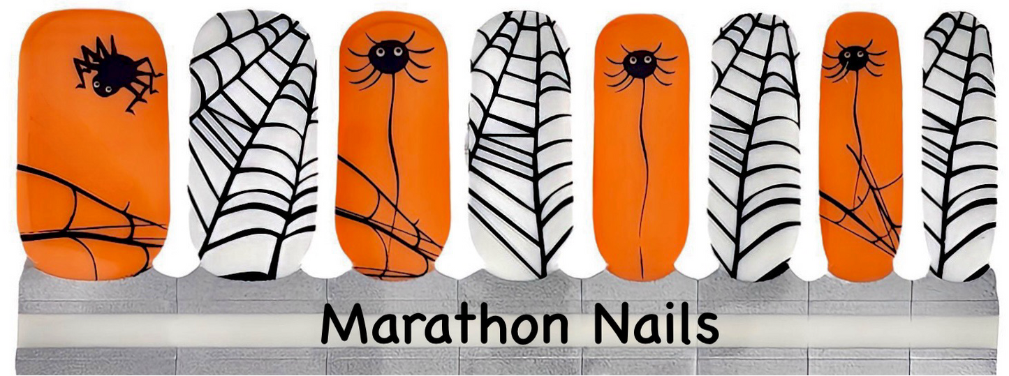 Spiderwebs Nail Wraps