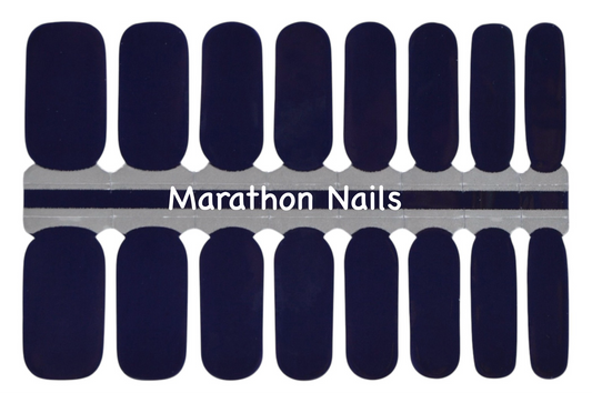 French Navy Nail Wraps