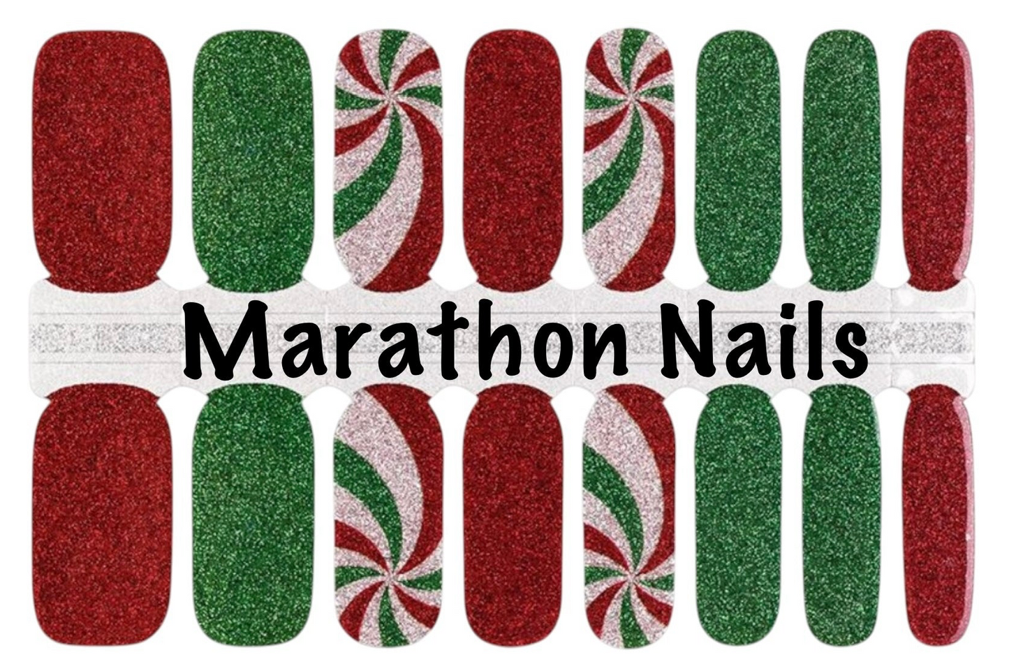 Holiday Swirls Nail Wraps