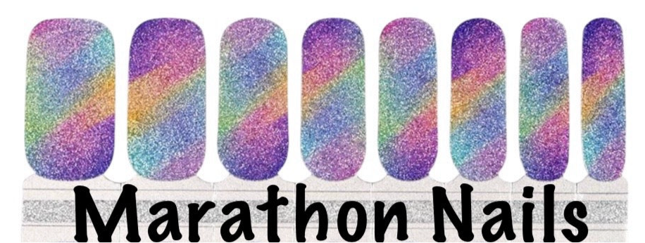 Rainbow Taffy Nail Wraps