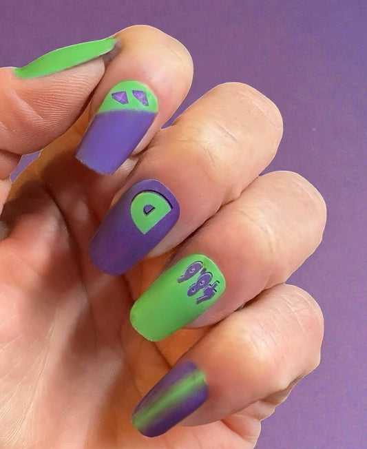 Dopey and Determined - Race Weekend Exclusive Marathon Nail Wraps