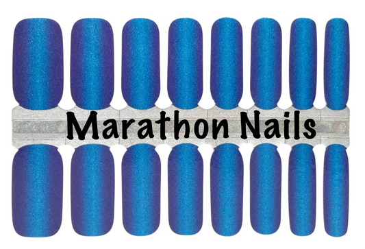 Blueberry Sparkle Nail Wraps