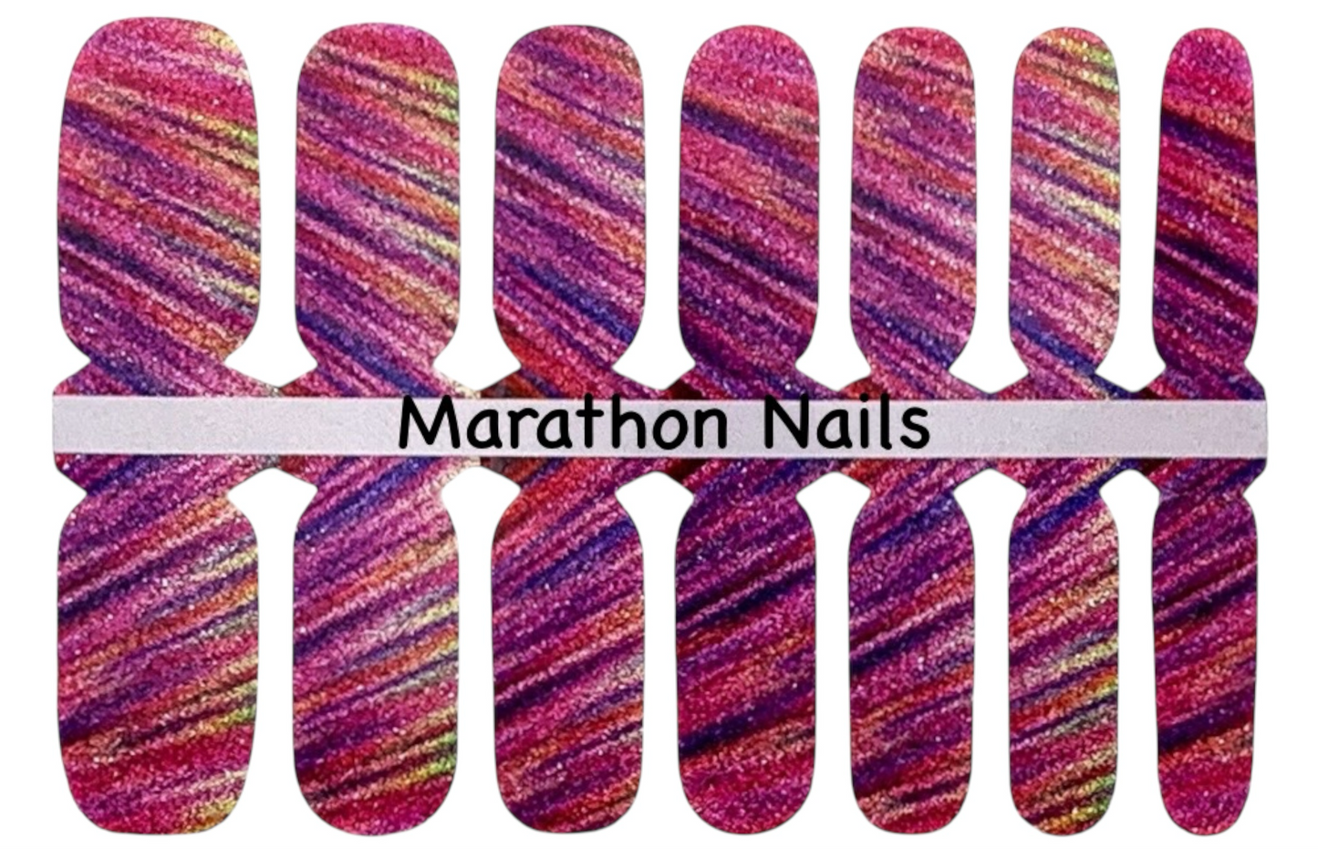 Brushstrokes Nail Wraps