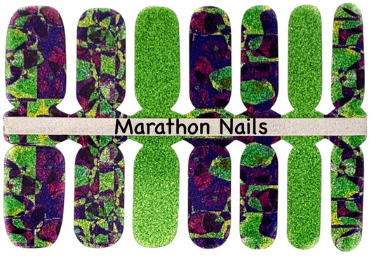 Smashed Grapes Nail Wraps