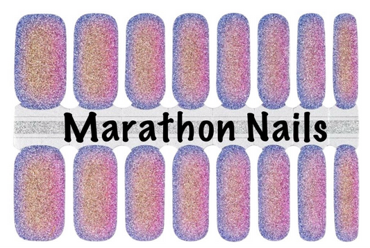 Sunset Whisper Nail Wraps