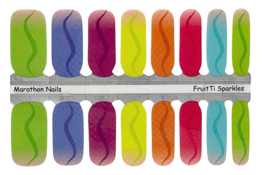 Fruit Ti Sparkle Exclusive Nail Wraps