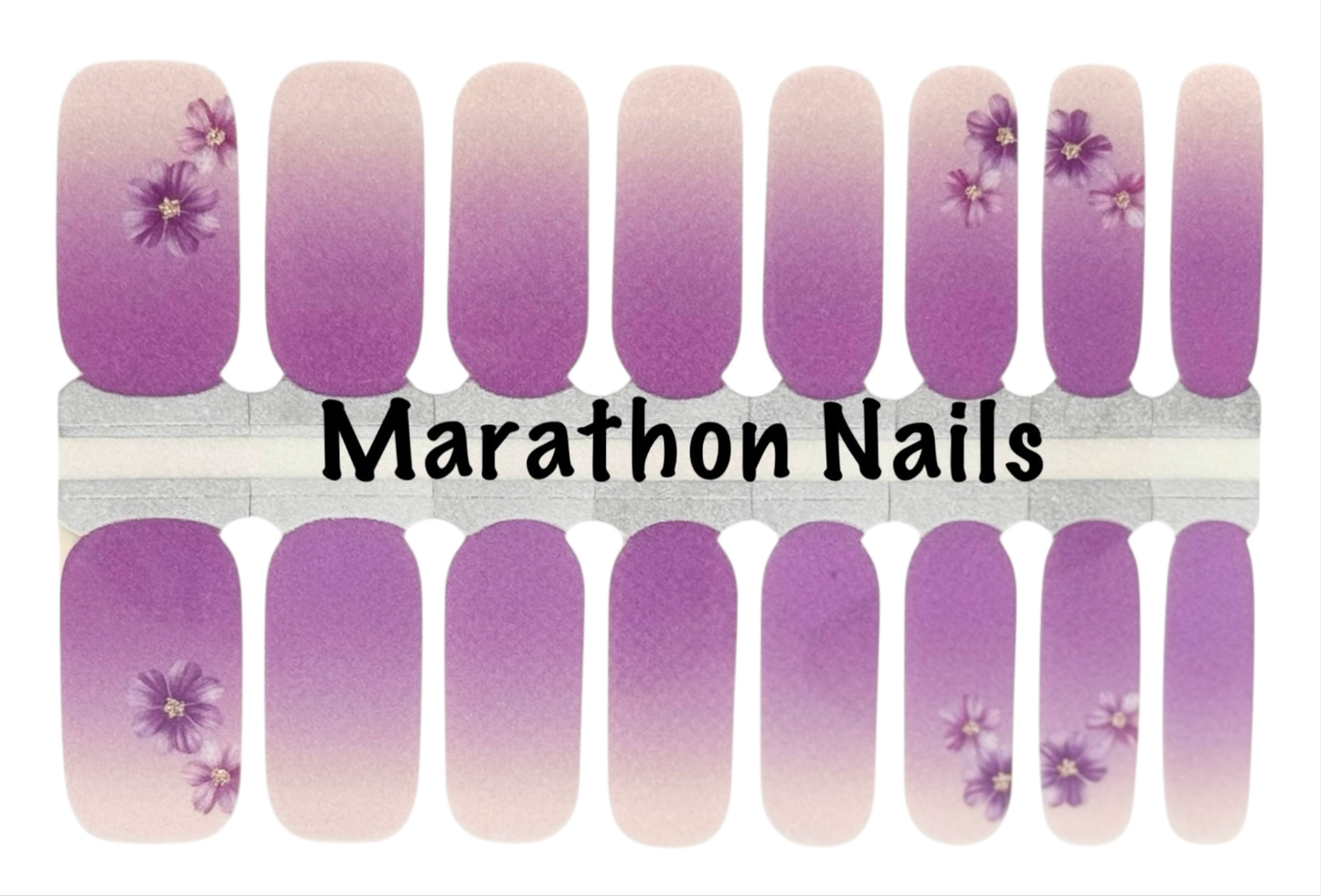 Lavender Ice Nail Wraps