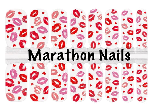 Flirty Kisses Nail Wraps