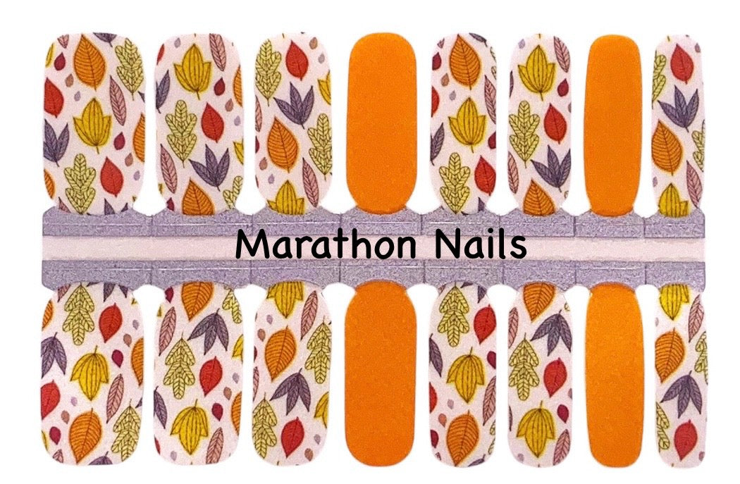 Autumn Leaves Nail Wraps