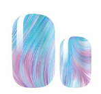 Blue Kaleidoscope Nail Wraps