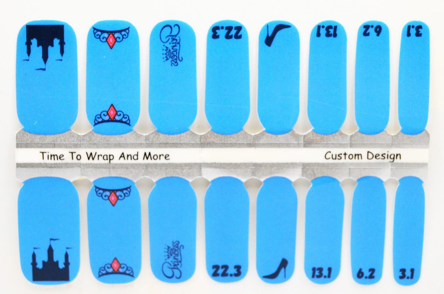 If The Shoe Fits - Princess Race Weekend Nail Wraps - Exclusive  Nail Wraps